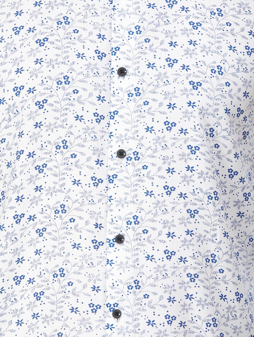white floral printed casual shirt - 16943422 - Standard Image - 4