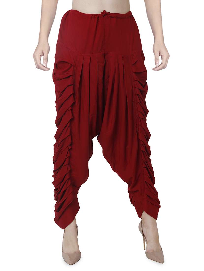 red rayon dhoti salwar salwars