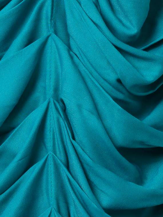 Green Rayon Dhoti Salwar Salwars - 16944013 -  Standard Image - 4