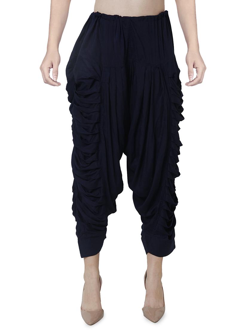 blue rayon dhoti salwar salwars - 16944014 - Zoom Image - 0