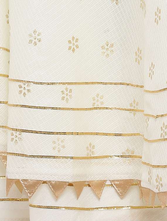white cotton flared skirt - 16944569 -  Standard Image - 4