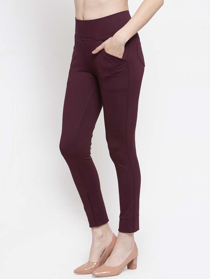 high rise solid jegging  - 16945597 -  Standard Image - 1