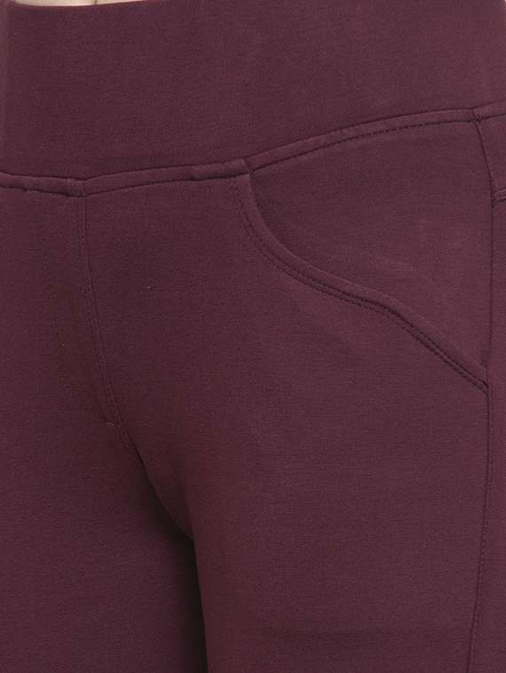 high rise solid jegging  - 16945597 -  Standard Image - 4