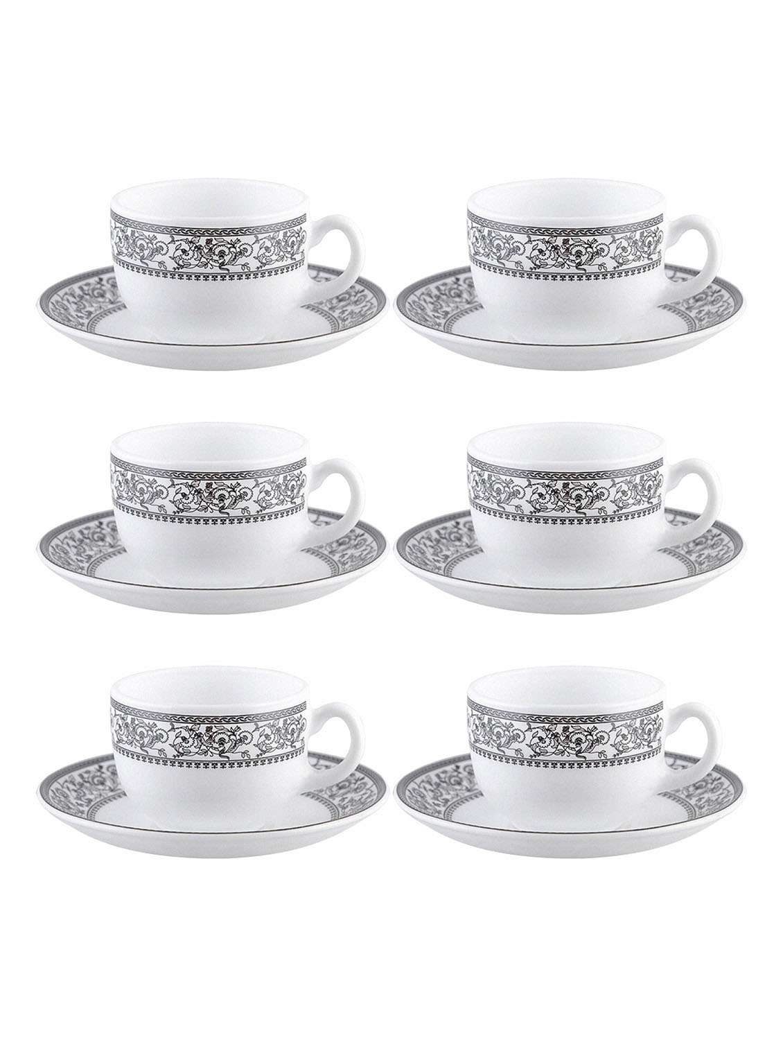 Buy online Laopala Opalware Cup With Saucer (set Of 12 Pcs) from