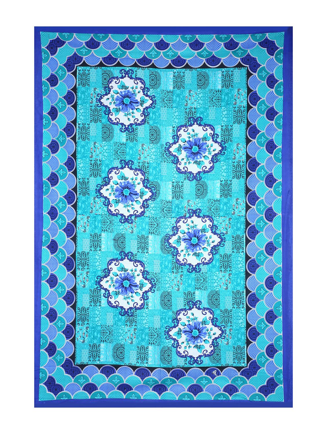 cotton jaipuri print 6 to 8 seater table cloth cover - 16947954 - Standard Image - 1