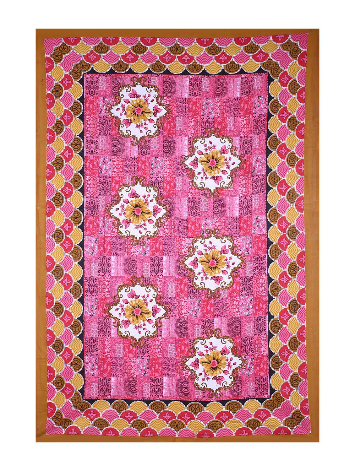 cotton jaipuri print 6 to 8 seater table cloth cover - 16947955 - Standard Image - 1