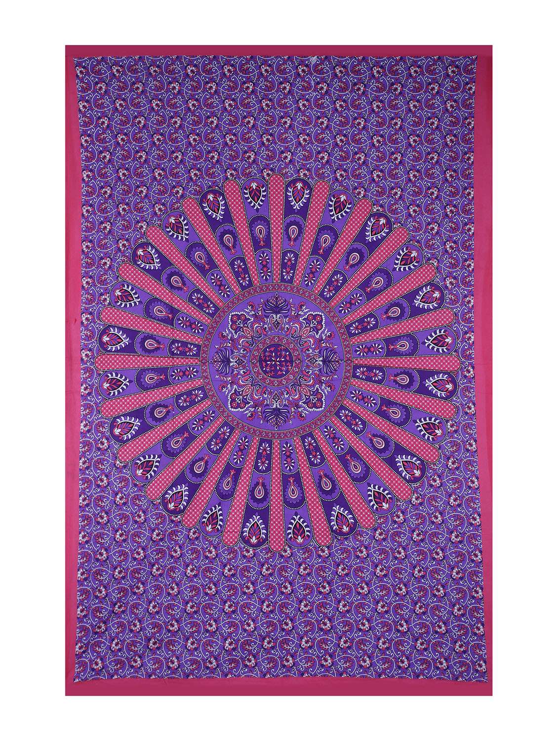  cotton jaipuri print 6 to 8 seater table cloth cover - 16947973 -  Standard Image - 1