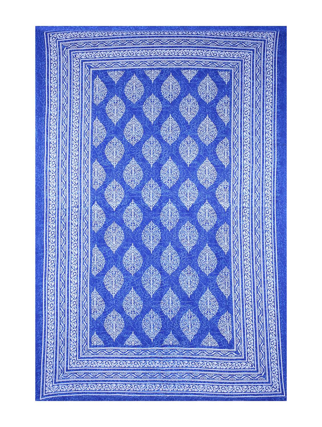 cotton jaipuri print 6 to 8 seater table cloth cover - 16947985 -  Standard Image - 1