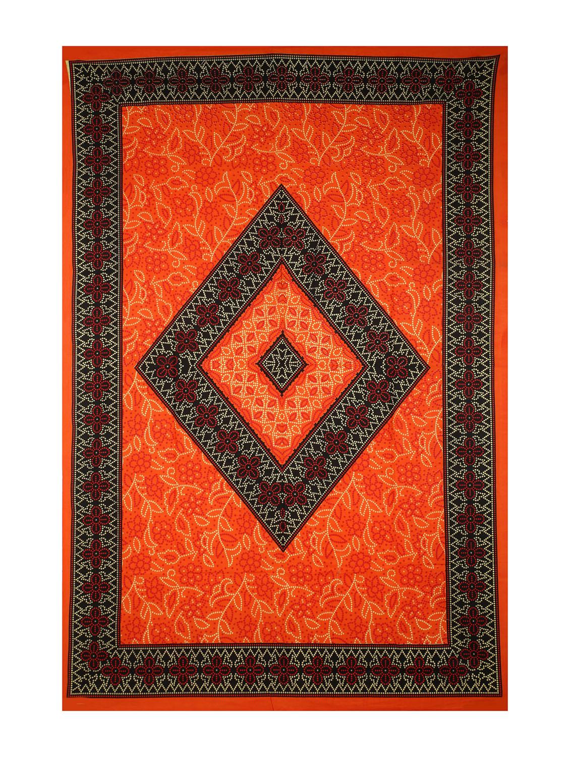 cotton jaipuri print 6 to 8 seater table cloth cover - 16948002 - Standard Image - 1