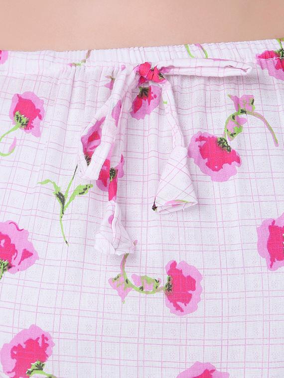 off shoulder floral top - 16949508 - Standard Image - 4