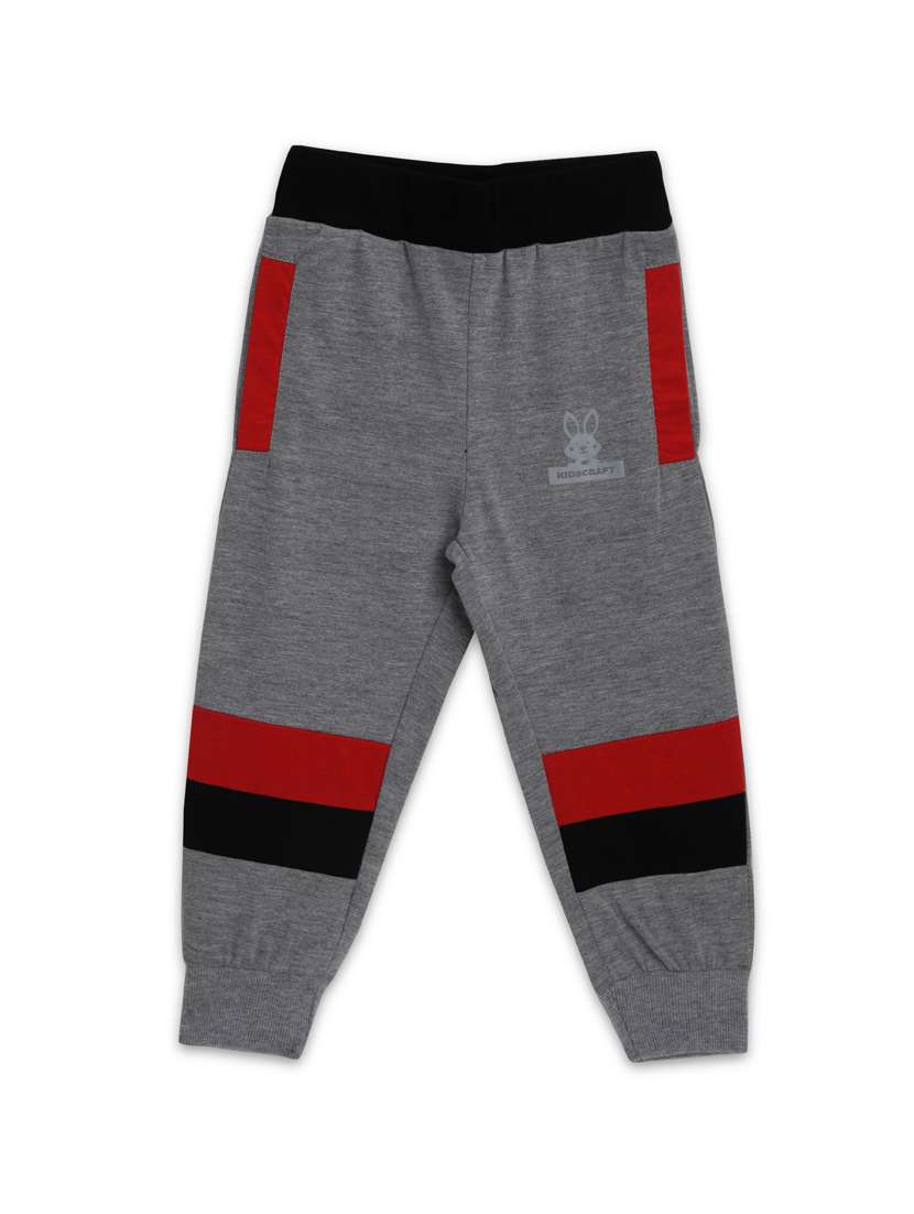 grey cotton joggers trouser