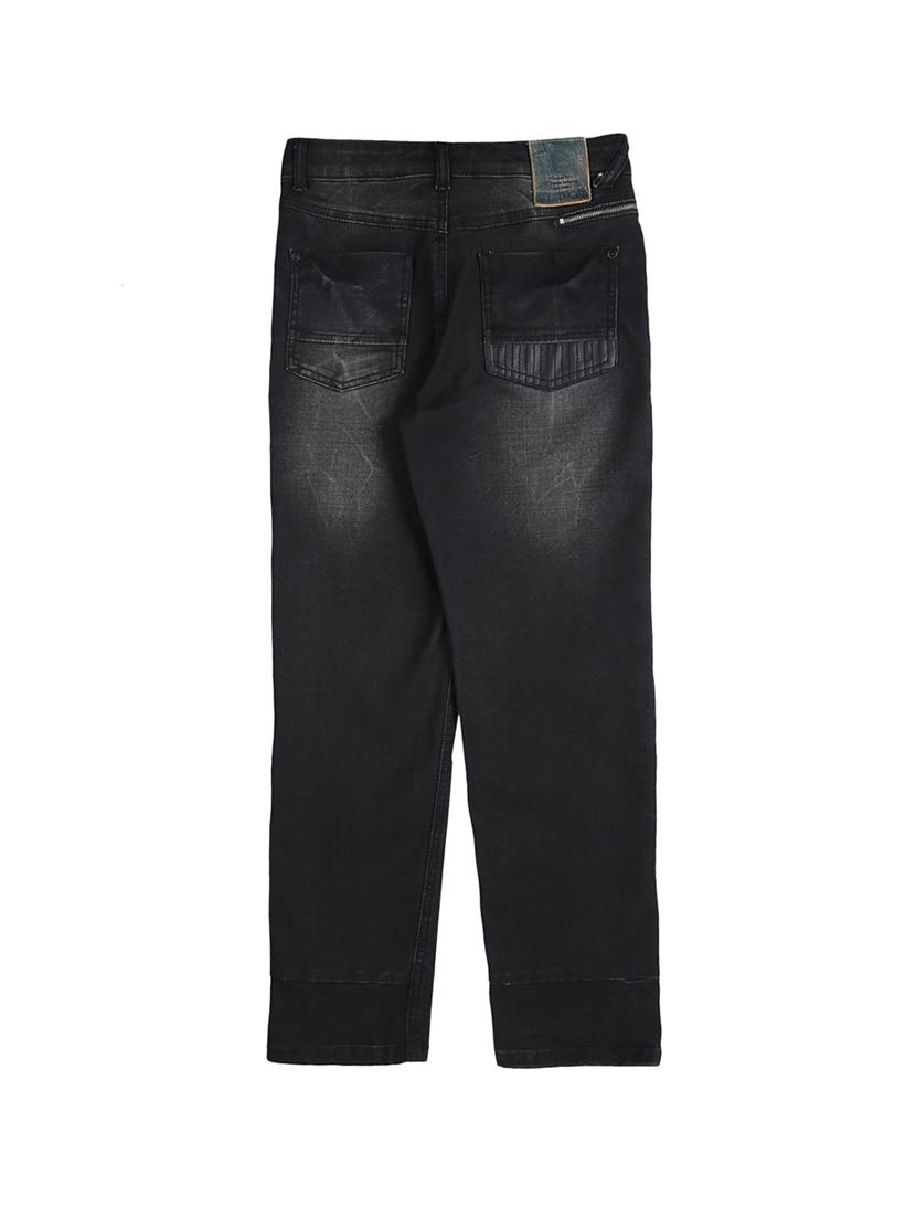 black denim distressed jean - 16949893 -  Standard Image - 1