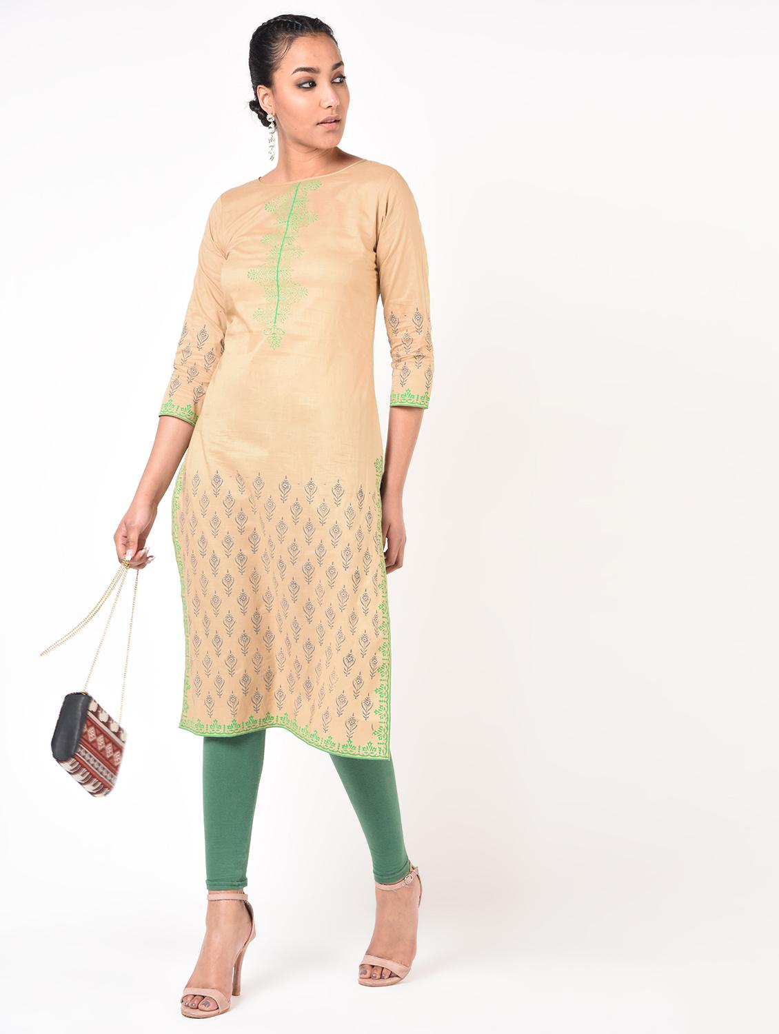 women's straight kurta - 16951344 -  Zoom Image - 0