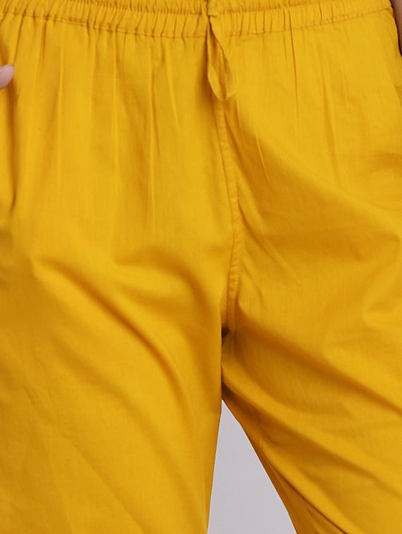 solid straight tapered pant - 16952066 - Standard Image - 4