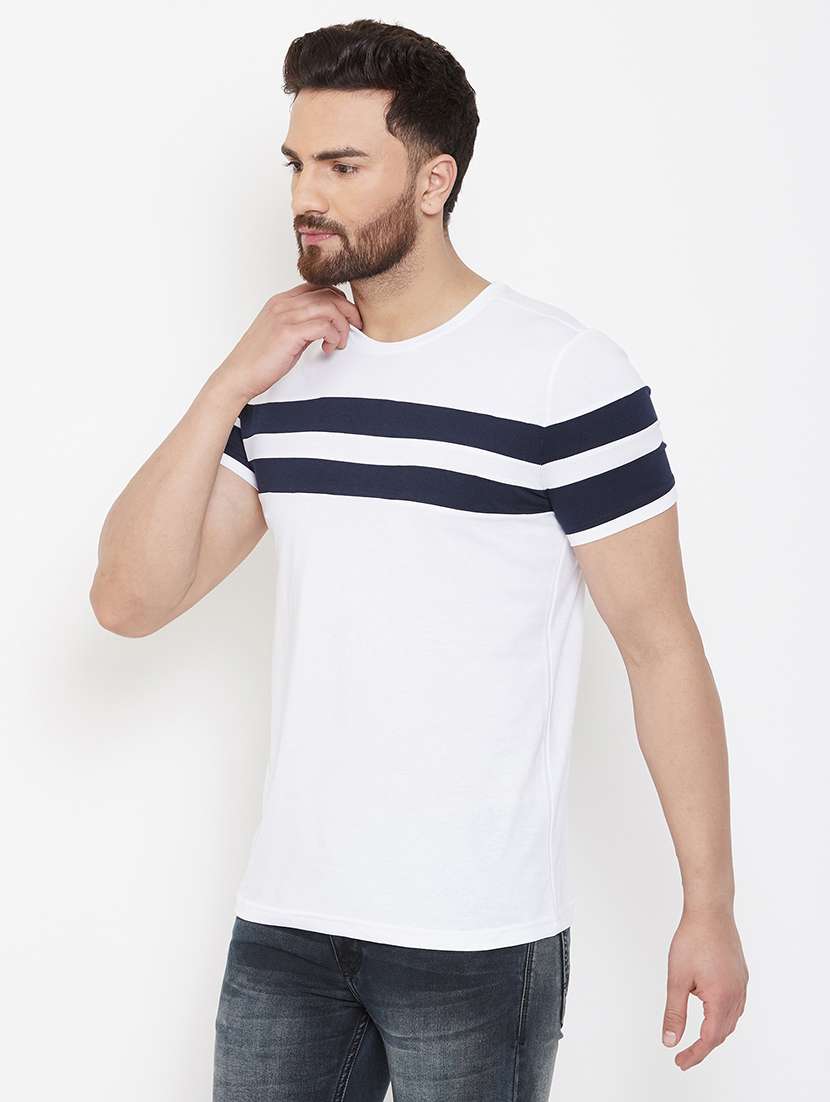 white cut & sew t-shirt - 16952407 -  Standard Image - 1