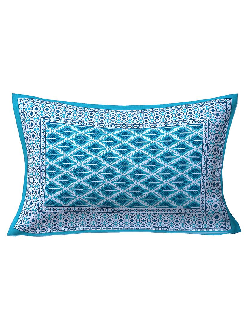 cotton single bedsheet with 1 pillow cover - 16952802 -  Standard Image - 1