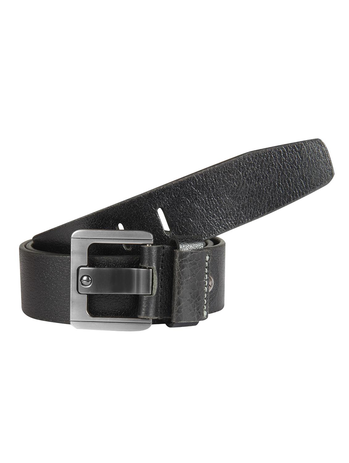 black leather belt - 16957106 -  Standard Image - 1