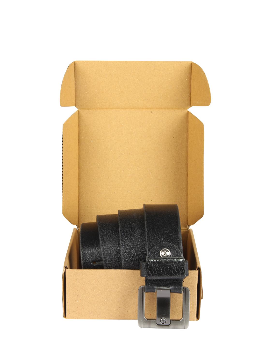 black leather belt - 16957106 - Standard Image - 4