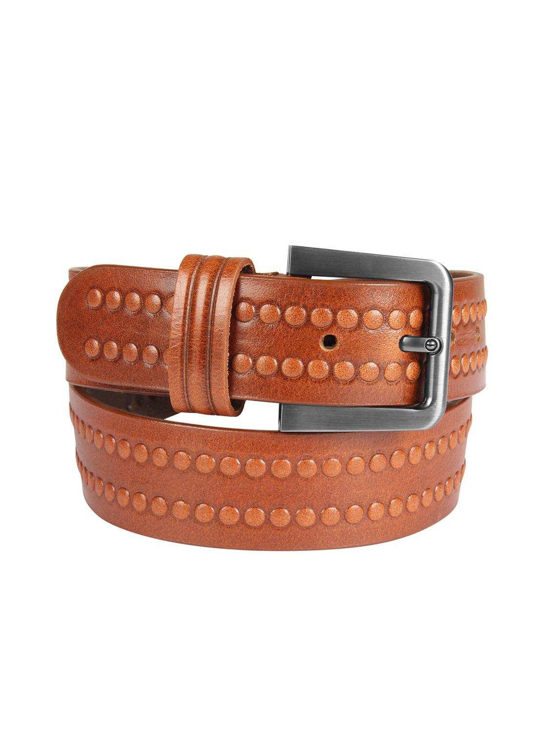 brown leather belt - 16957160 - Zoom Image - 0