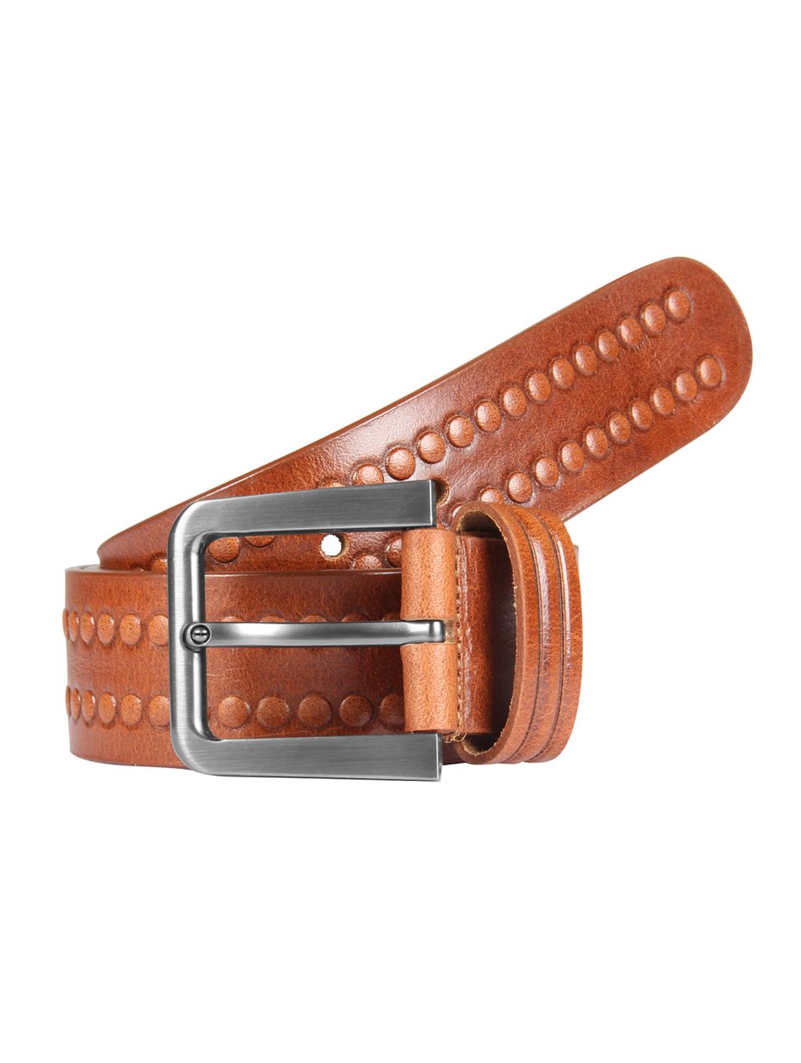 brown leather belt - 16957160 - Standard Image - 1
