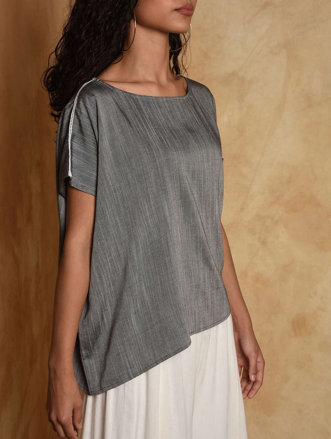 solid kaftan kurti - 16957299 -  Standard Image - 4