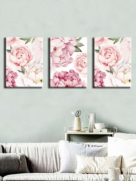  framed canvas painting  (set of 3)