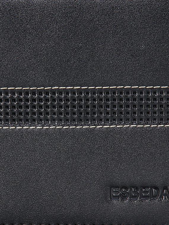 black leatherette wallet - 16958540 - Standard Image - 4