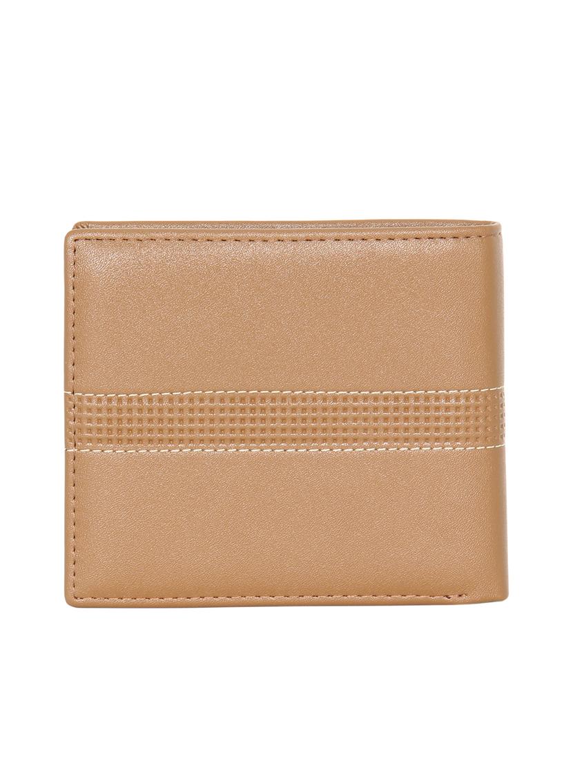 coffee brown leatherette wallet - 16958550 - Standard Image - 1