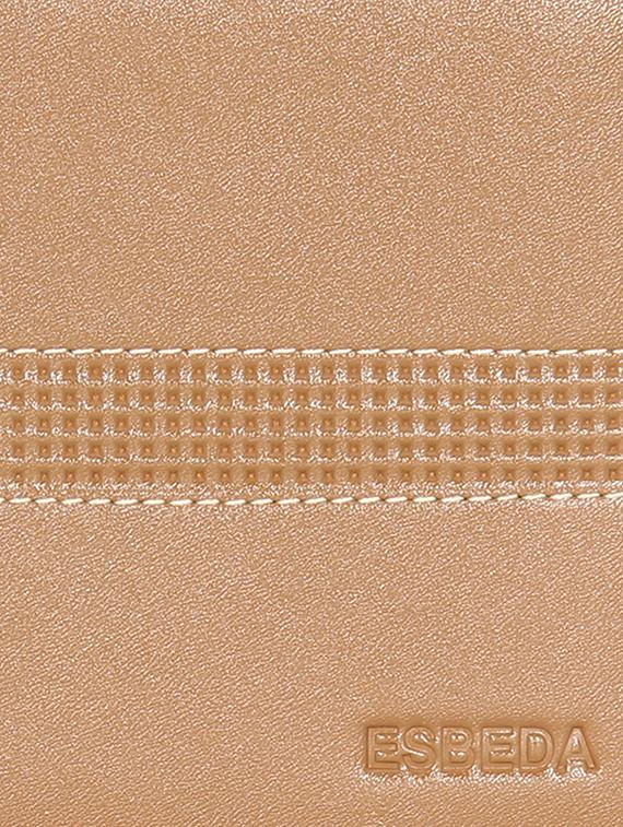 coffee brown leatherette wallet - 16958550 - Standard Image - 4