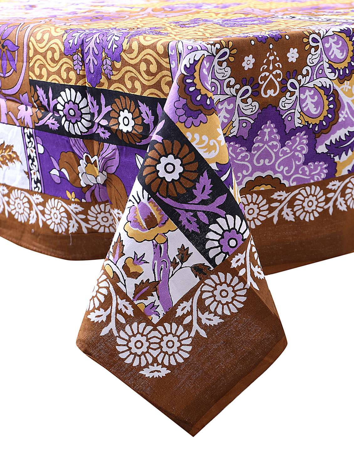 cotton jaipuri print 6 to 8 seater table cloth cover  - 16960309 -  Standard Image - 1