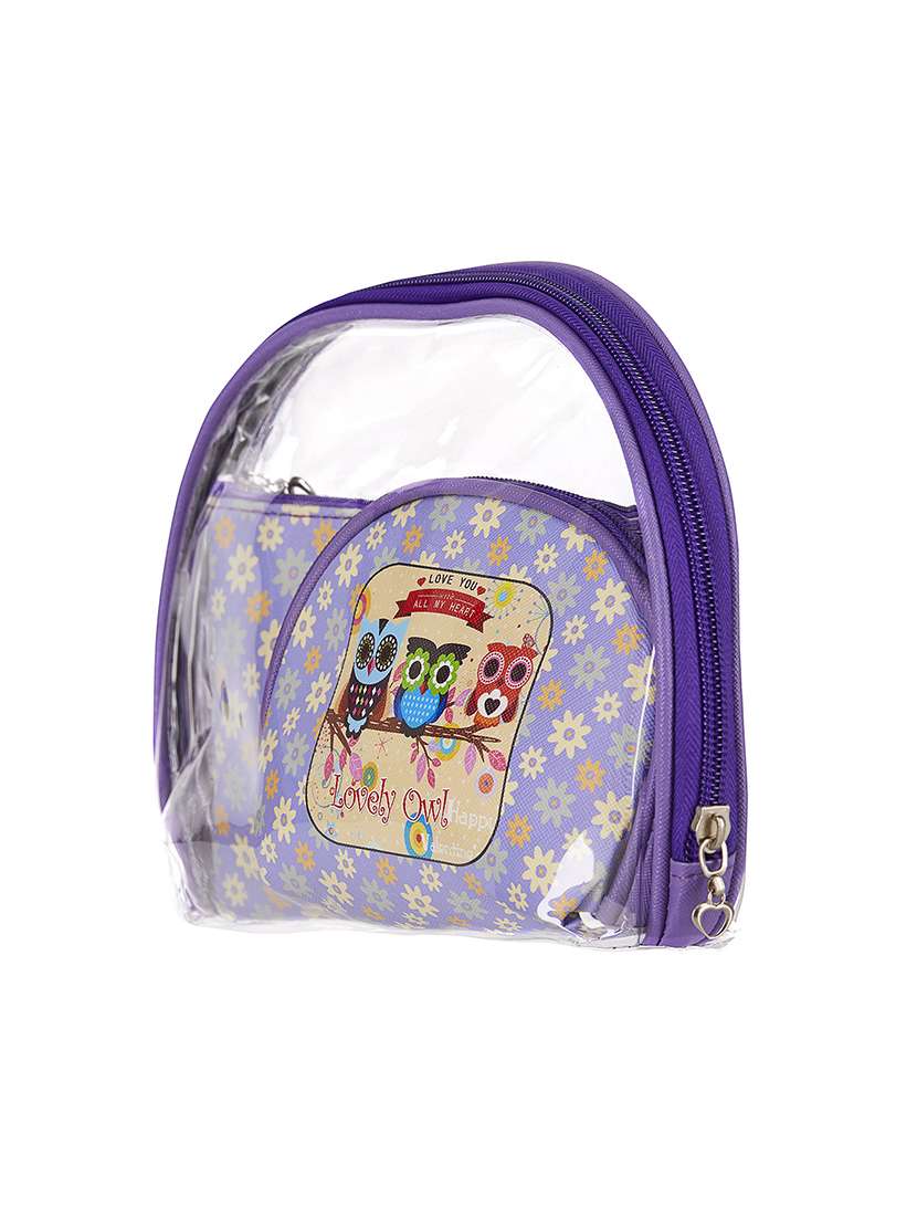 purple silk utility bag - 16961852 -  Standard Image - 1