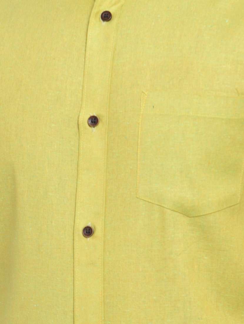 mens solid casual shirt - 16963284 - Standard Image - 4