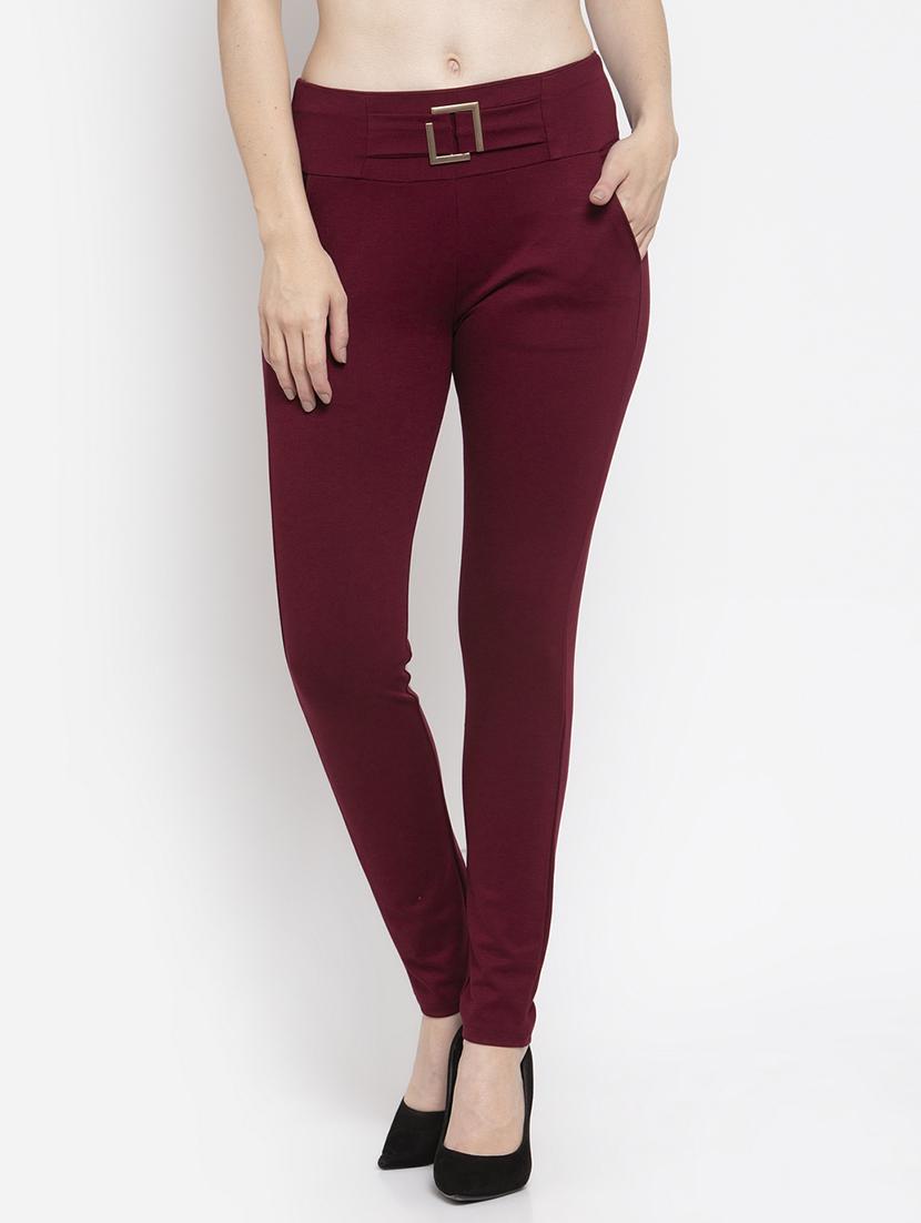buckle enchanced mid rise jegging