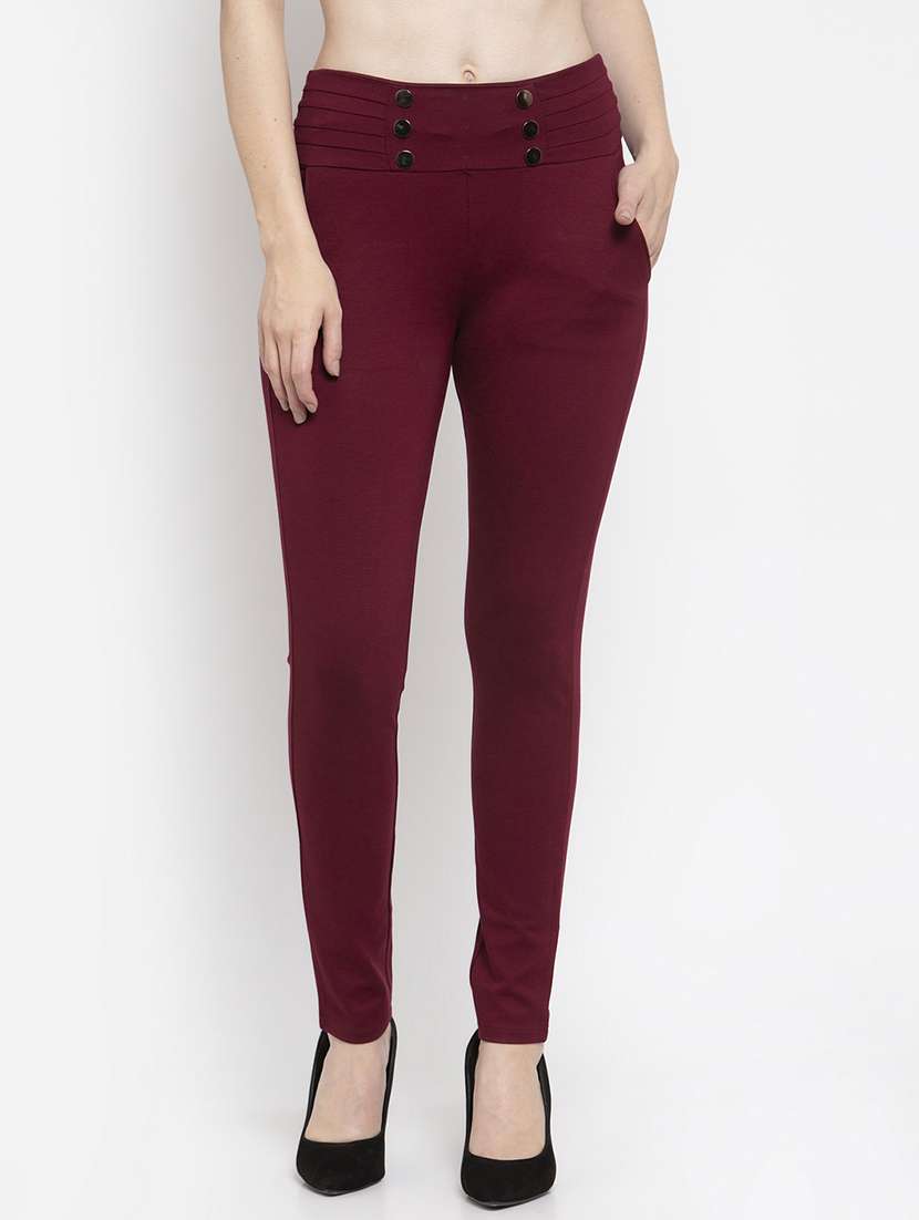 high rise full length jeggings 