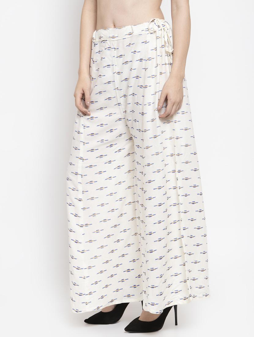 geometrical printed palazzo - 16971236 -  Standard Image - 1