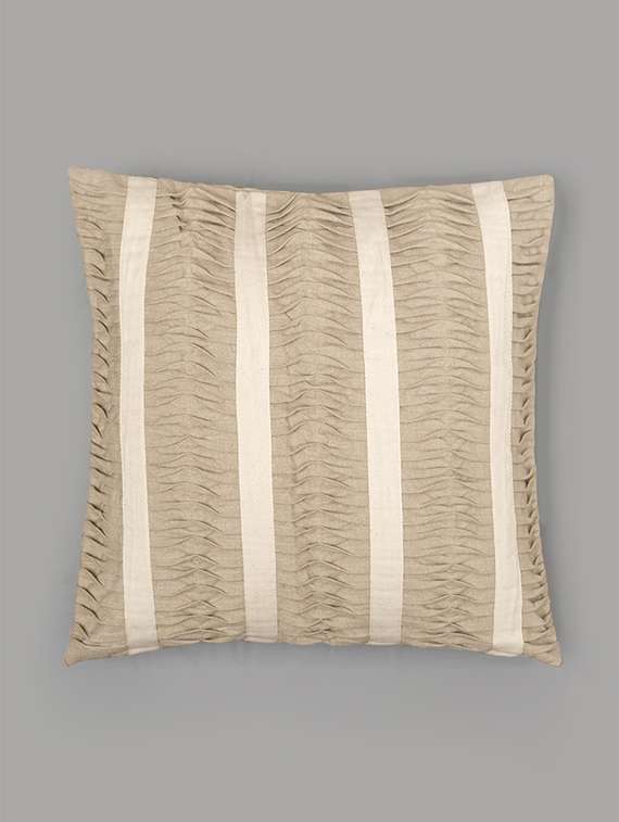 chambray cotton single piece cushion cover  