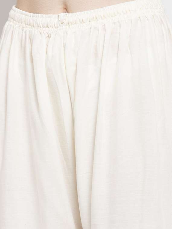 printed hem straight palazzo  - 16971304 -  Standard Image - 4