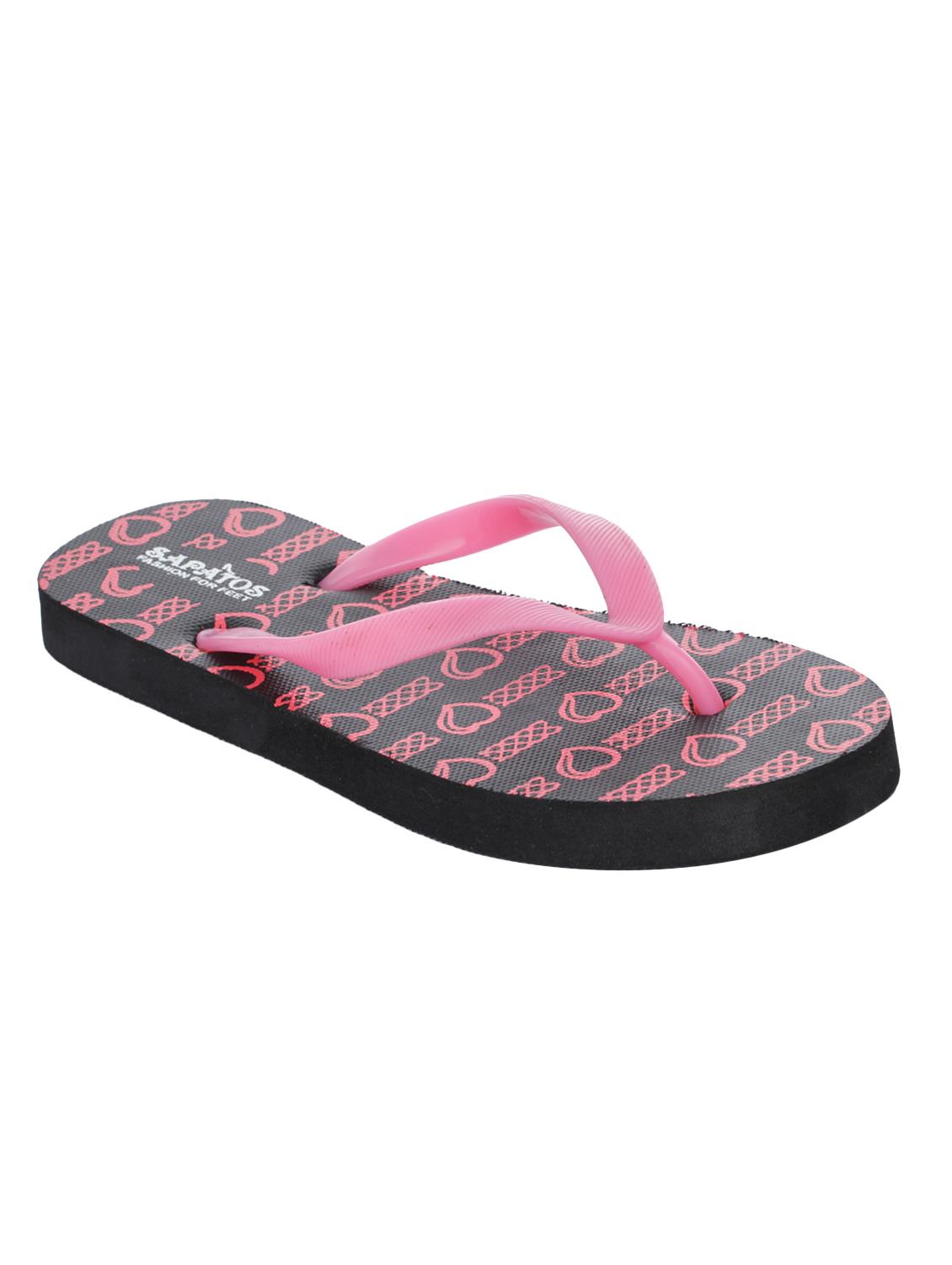 pink rubber slippers flip flops - 16973744 -  Standard Image - 1