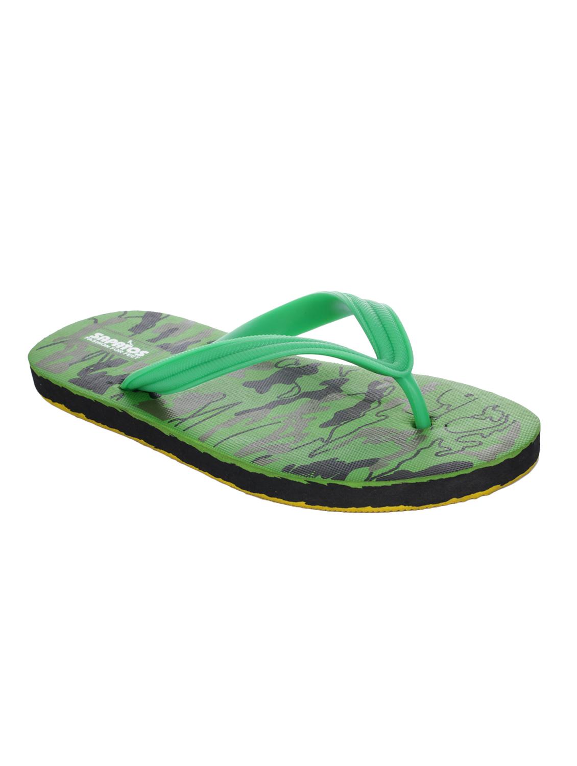 green rubber toe separator slippers - 16973777 - Standard Image - 1