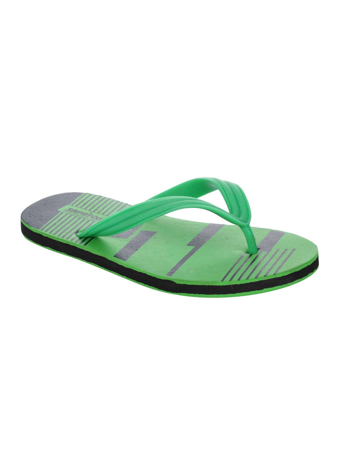 green rubber toe separator slippers - 16973779 -  Standard Image - 1