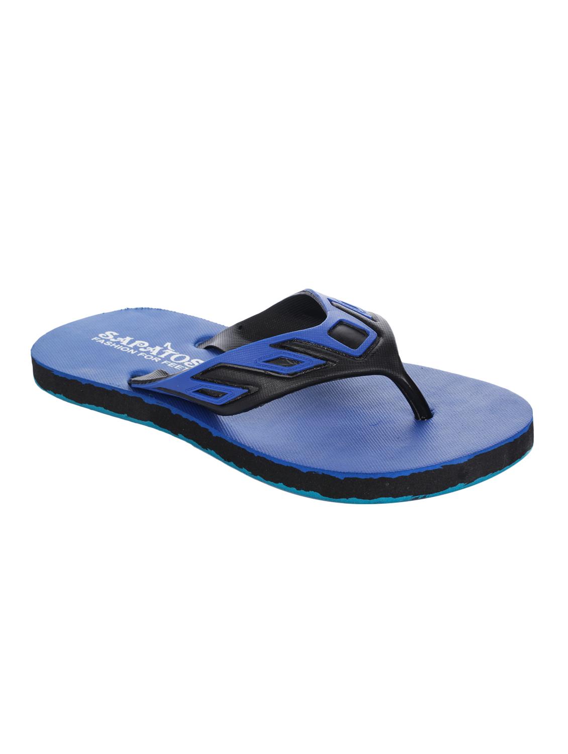 blue rubber toe separator slippers - 16973783 -  Standard Image - 1