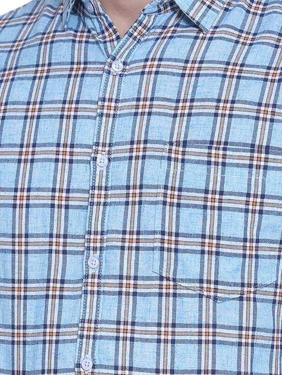 mens checks casual shirt - 16979334 -  Standard Image - 4