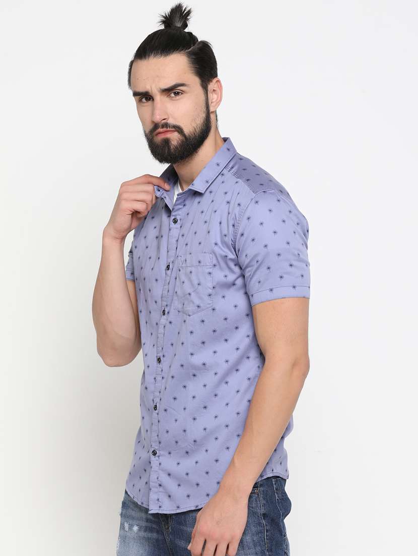 mens florals casual shirt - 16980200 - Standard Image - 1