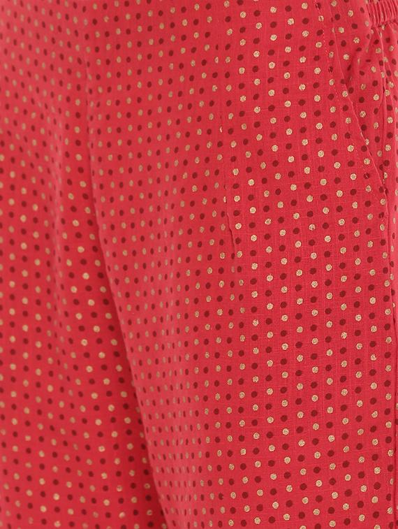mid rise polka dot trouser - 16980347 - Standard Image - 4
