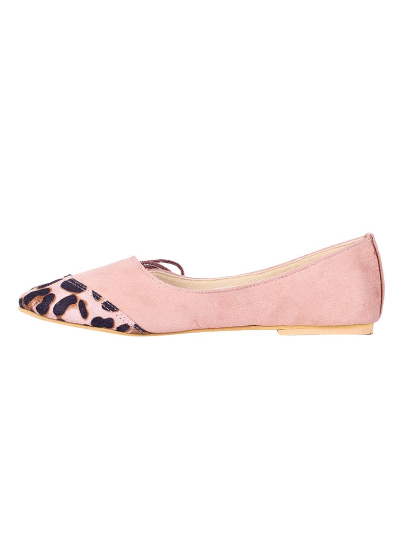 pink slip on ballerinas - 16981165 -  Standard Image - 1