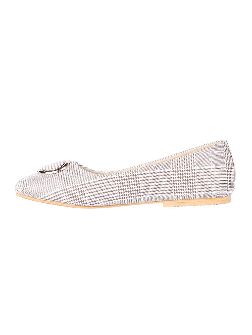 beige slip on ballerinas - 16981166 -  Standard Image - 1