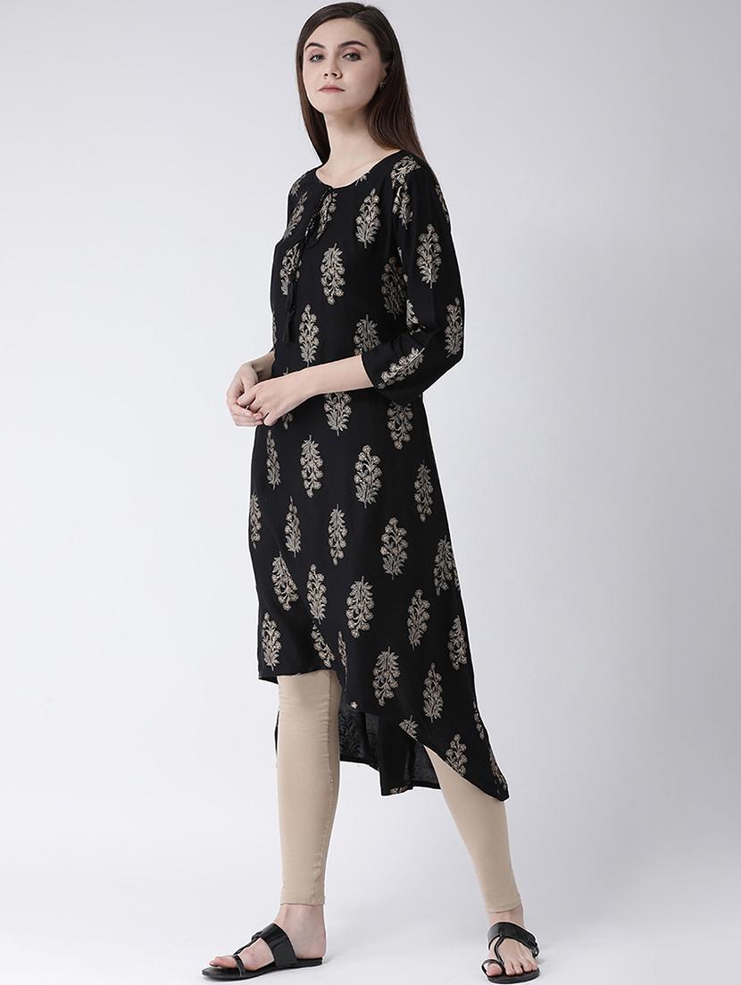 women's asymmetric kurta - 16982975 - Standard Image - 1