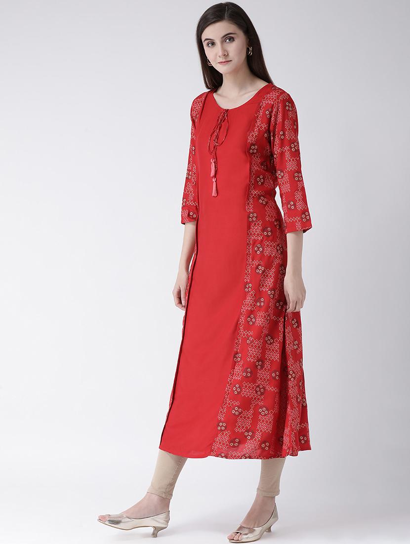 women's a-line kurta - 16982978 - Standard Image - 1
