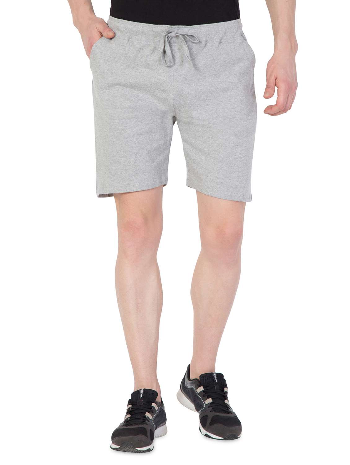 grey cotton  shorts