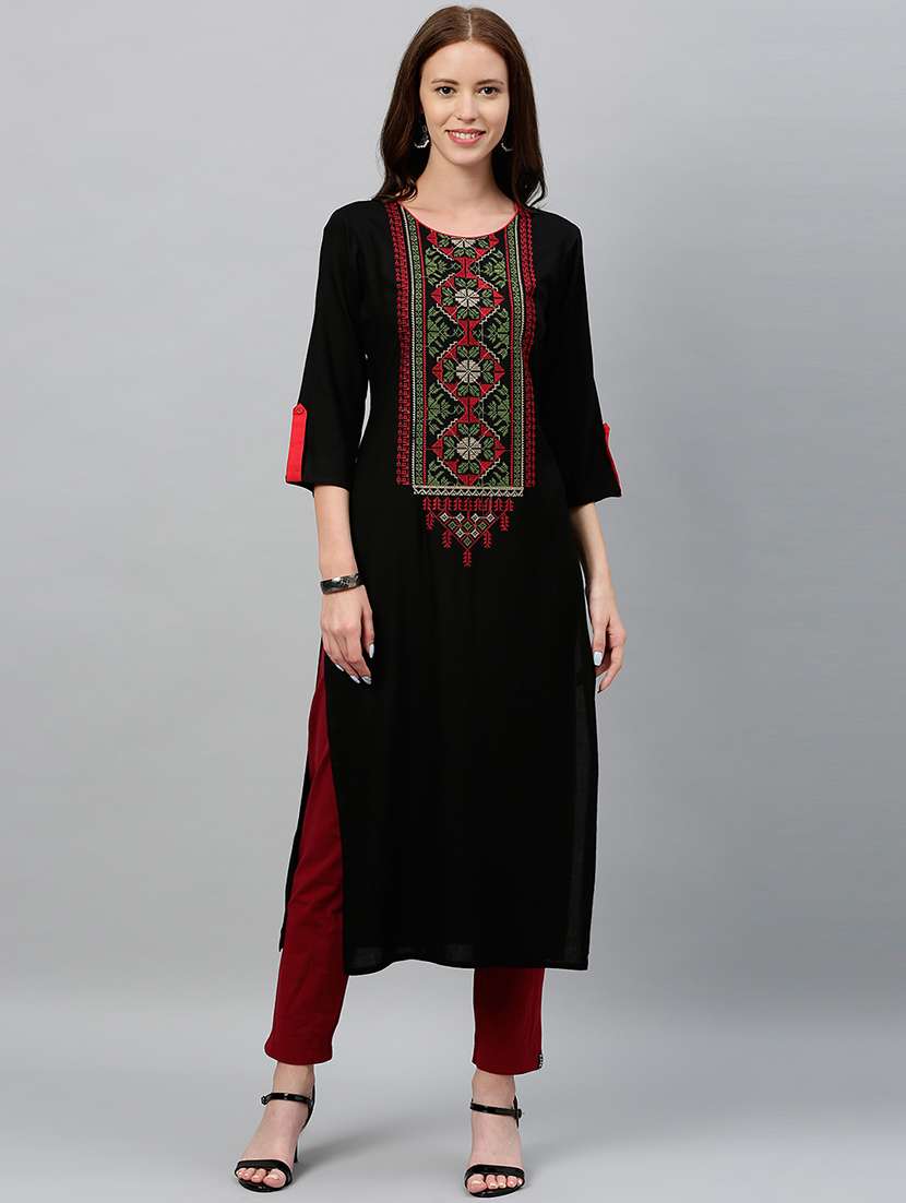 women's straight kurta